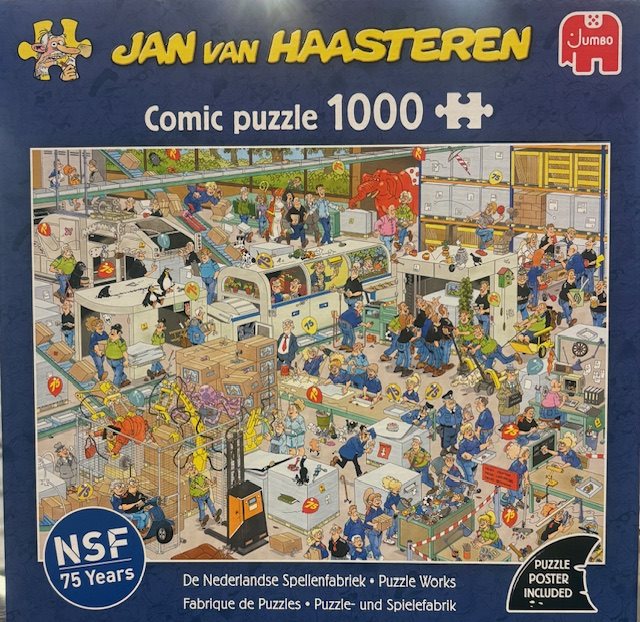 Pussel JvH Puzzle Works 1000 bitar