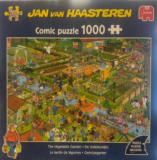 Jan van Haasteren - The vegetable garden 