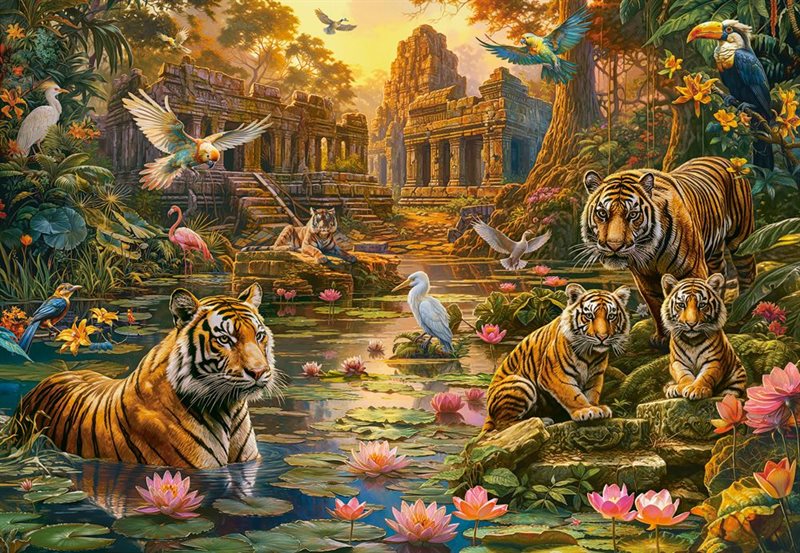 Tigers paradise 1000 bitar