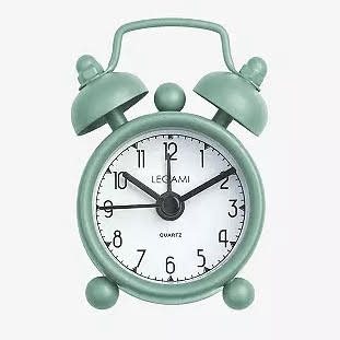 Mini-väckarklocka Vintage Green