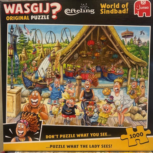 World of Sindbad Wasgij 1000 bitar