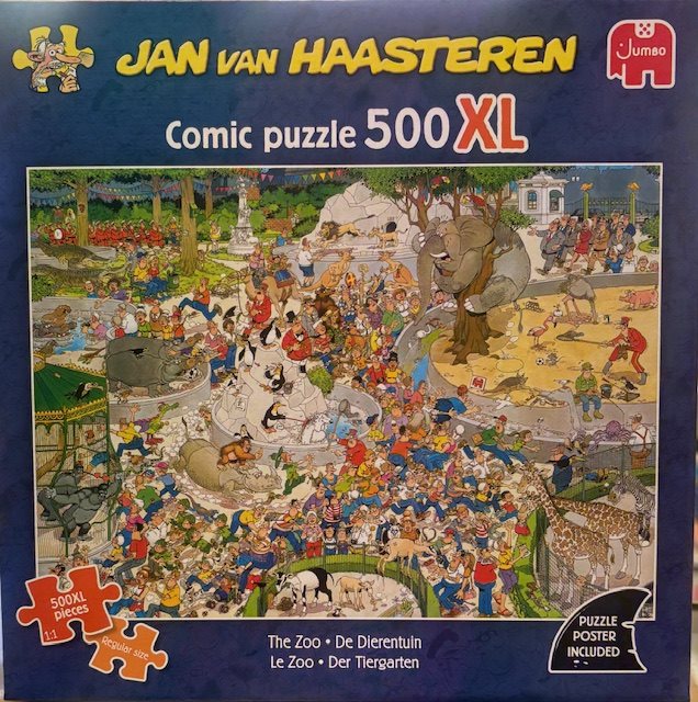 Jan van Haasteren - The zoo 500 bitar 