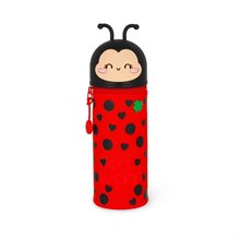 Pennfodral av silikon Kawaii Ladybug
