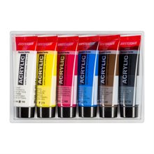 Acrylics Primary Set 6 × 20 ml