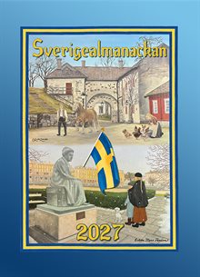 Väggkalender Sverigealmanackan 2027 A3 30x42cm