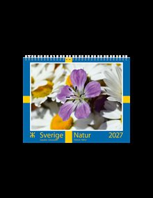 Väggkalender Sverige Natur Almanacksförlaget