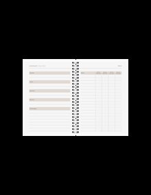 Elevkalender A5 Black FSC Almanacksförlaget