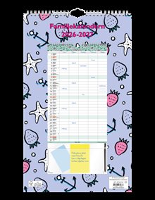 Familjeväggkalender 5 kolumner Almanacksförlaget