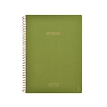 KOZO Anteckningsbok A4 Premium Olive Green
