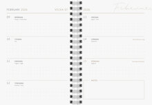 A6 Pastel Marble 12 mån FSC