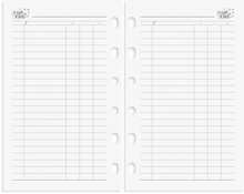 Kalender 2024 Compact Systemkal svart konstläder