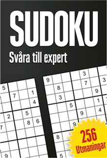 Sudoku : svåra till expert, 256 utmaningar