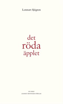 Det röda äpplet : en dikt