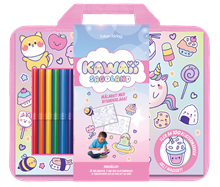 Kawaii sagoland : målarkit med ritunderlägg!