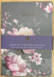 Skissbok A5, 3-pack 