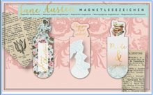 Magnetbokmärke Jane Austen, vintage