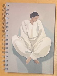 Anteckningsbok - Notebook - blank A5 Serene