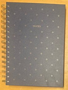Anteckningsbok - Notebook - dotted A5 Flowery