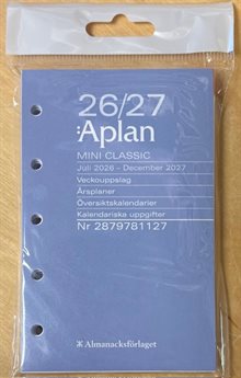 Systemkalender Mini Classic refill Almanacksförlaget
