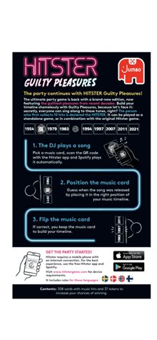 Hitster Guilty Pleasures SWE