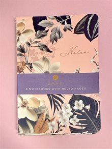 Zara Notebook A5 3-pack