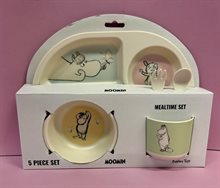 Mumin måltidsset melamin 5 delar