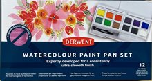 Derwent Watercolour Paint Set 12/fp