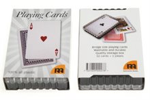 Hållbar bridgekortlek helt i plast