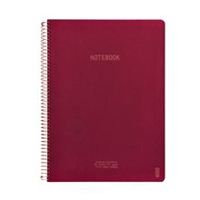 KOZO Anteckningsbok A4 Premium Berry