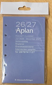 Systemkalender Pocket Classic Almanacksförlaget
