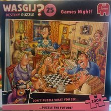 Pussel Wasgij Destiny 25 Game Night 1000 Bitar