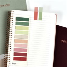 KOZO Indexflikar 10-pack Grön/Rosa