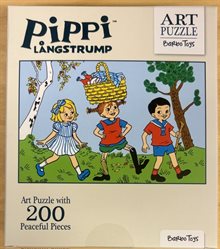 Pussel Pippi Långstrump 200 bitar 35x23cm