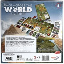 Brädspel Race Across the World Sverige (SE)