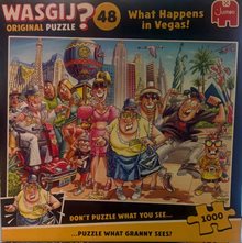 Pussel Wasgij Original 48 What Happens in Vegas! - 1000 Bitar